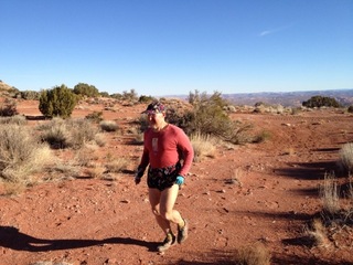 1844 7zl. Tony's picture of Adam running at Nokai Dome airstrip