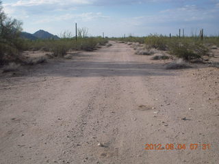 Windmill airstrip run