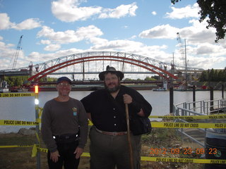 Hastings Bridge Float-In - Adam and Mike B