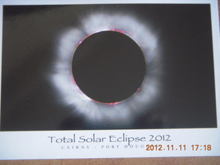 solar eclipse postcard