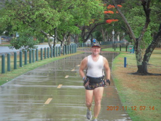 Cairns morning run - Adam running