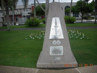 Cairns morning run - monument