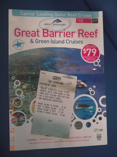 Great Barrier Reef tour - ticket