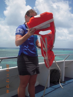 Great Barrier Reef tour - safety demo