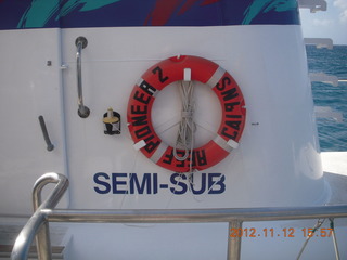 Great Barrier Reef tour - semi sub