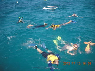 Great Barrier Reef tour - snorklers
