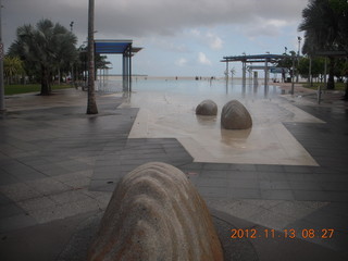 Cairns, Australia run - sculpture