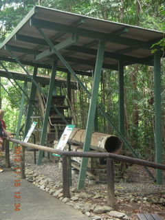 rain forest tour - Skyrail stop 1 sign