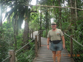 rain forest tour - Skyrail stop 2 - cassowary model
