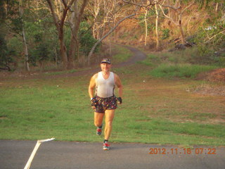 24 83g. Cairns, Australia - Adam running