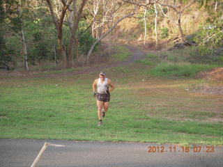 25 83g. Cairns, Australia - Adam running