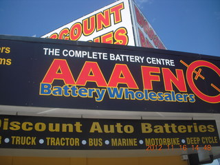 158 83g. Cairns, Australia - battery store