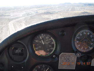 airspeed gauge twitching in the wind