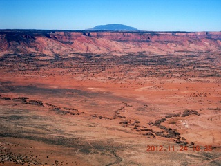 3 83q. aerial - flight to Monument Valley