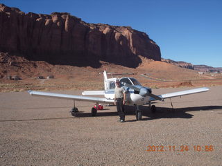 11 83q. N8377W and Adam at Monument Valley