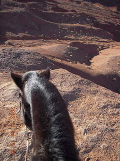97 83q. Monument Valley tour - view from horseback at John Ford point