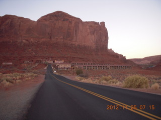 Monument Valley run - dawn