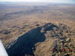 location of city on a ridge