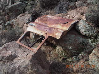 Bouquet Ranch - hike - old car door