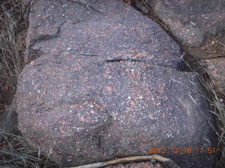 Bouquet Ranch - hike - neat rock