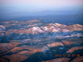 4 84p. aerial - mountains near Prescott