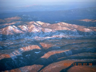 5 84p. aerial - mountains near Prescott