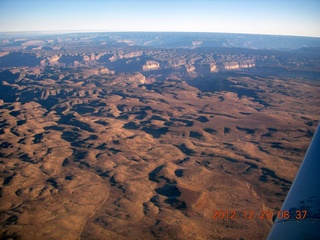 aerial - near the canyon