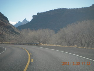 drive to Zion