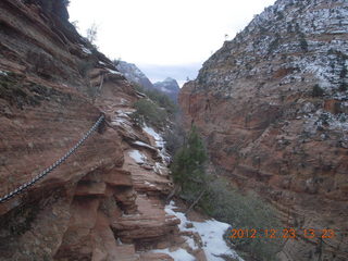 125 84p. Zion National Park - Angels Landing hike - chains