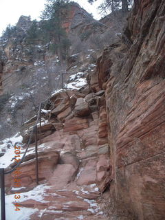 138 84p. Zion National Park - Angels Landing hike - chains