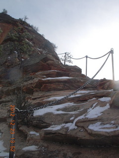 144 84p. Zion National Park - Angels Landing hike - chains