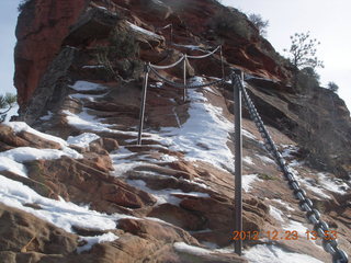 147 84p. Zion National Park - Angels Landing hike - chains