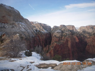 158 84p. Zion National Park - Angels Landing hike - view from top