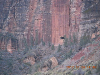 Zion National Park - drive - tunnel vent