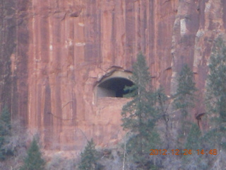 Zion National Park - drive - tunnel vent