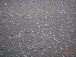 336 84q. Chinle trailhead drive - hail