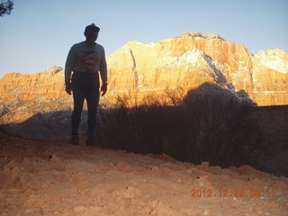 Zion National Park - Watchman hike - Adam (tripod)