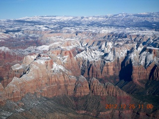 80 84r. aerial - Zion National Park