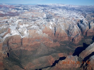 86 84r. aerial - Zion National Park