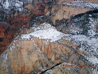 aerial - Zion National Park - Observation Point