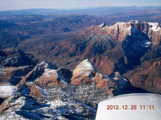 126 84r. aerial - Zion National Park area