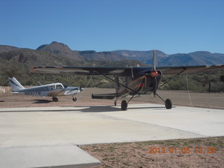 1043 855. Bouquet Ranch - Craig's airplane and N8377W