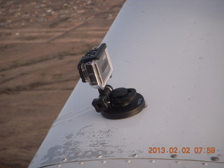 GoPro Hero 3 on my wing