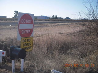 Eagle Roost run - signs