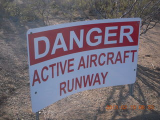 Eagle Roost run - sign