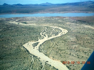 aerial - Eagle Roost flight in Charles R's airplane - Alamo Lake