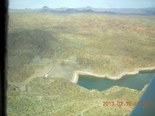 aerial - Eagle Roost flight in Charles R's airplane - Alamo Lake