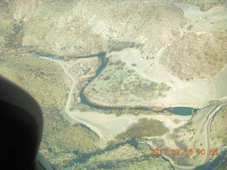 aerial - Eagle Roost flight in Charles R's airplane - Alamo Lake area