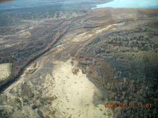 248 86a. aerial - Eagle Roost flight in Charles R's airplane - Alamo Lake