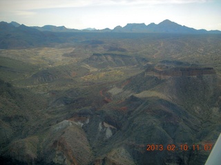 aerial - Eagle Roost flight in Charles R's airplane - Alamo Lake area